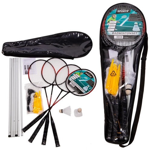 Picture of SPORTX BADMINTON SET WITH NET